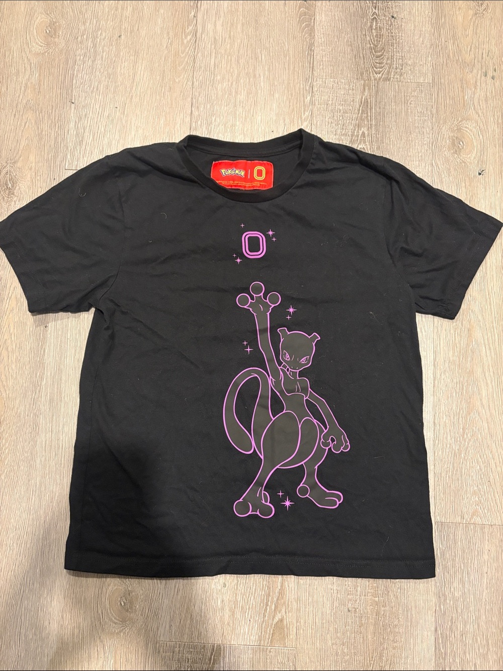 Overtime x Pokémon Mewtwo and Mew Youth' Black Graphic Tee